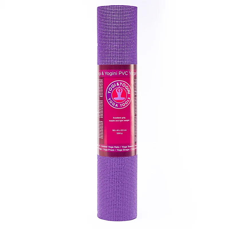 Tappetino Yoga PVC Viola - Yogi & Yogini - immagine 2